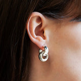 Najo - Tumble Silver Earring