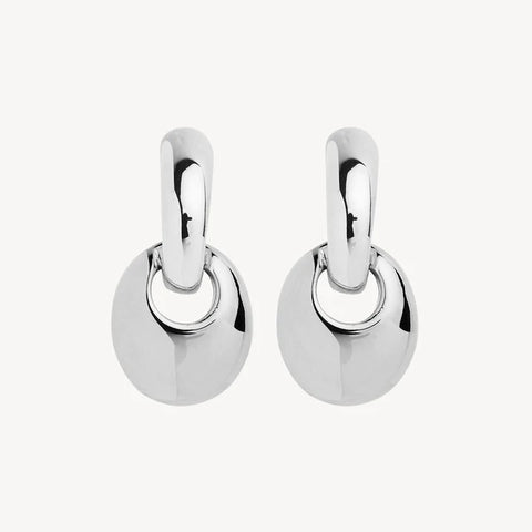 Najo - Pebble Drop Earring Silver