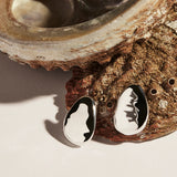 Najo - Pebblestone Stud Earrings