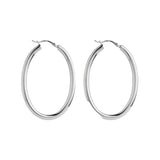 Najo - Orbit Hoop Earrings Silver