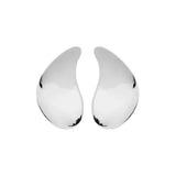 Najo - Circadian Leaf Earrings Silver