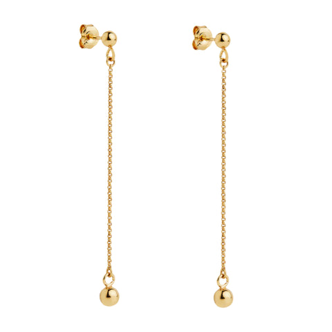 Najo - Sunbeam Stud Drop Earrings