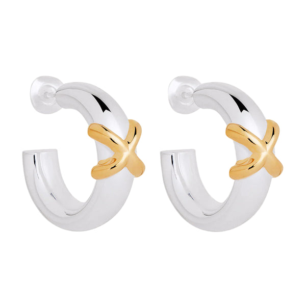 Najo - Tendresse Two-Tone Hoops