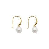 Najo - Ocean Glow Earrings Gold Plate
