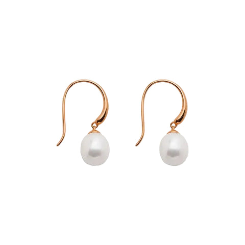 Najo - Ocean Glow Earrings Rose Gold Plated