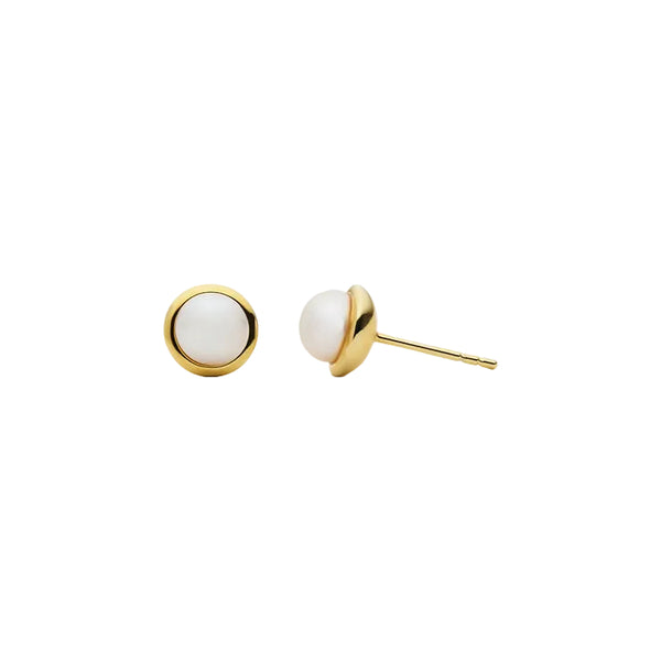 Najo - Moonbeam Studs Gold Plate