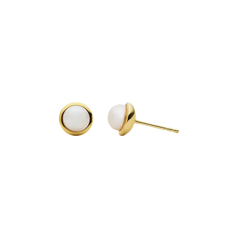 Najo - Moonbeam Studs Gold Plate