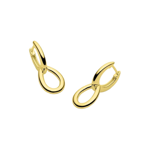 Najo - Astra Earrings Gold Plate