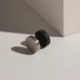 Najo - Torque Men's Reversible Carbon Fibre and Steel Earring