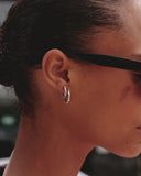 Edblad - Celeste Hoops Large Steel