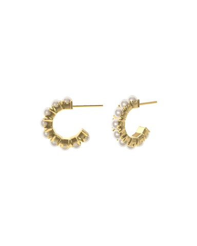 Edblad - Lilo Hoops Small Gold