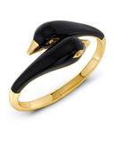 Edblad - Lovebirds Bangle Black/Gold