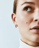 Edblad - Nouveau Hoops Small Gold Plate