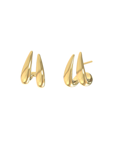 Edblad - Spire Hoops Large Gold