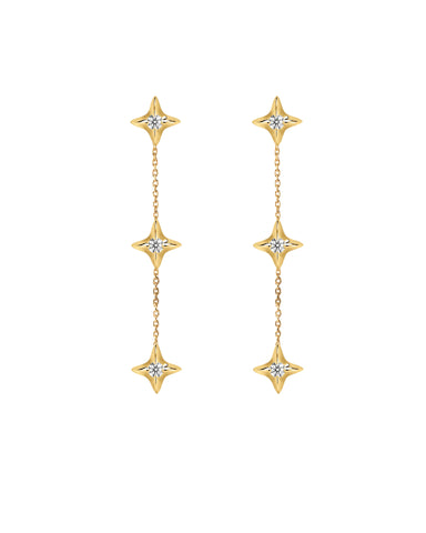 Edblad - Stellar Earrings Gold