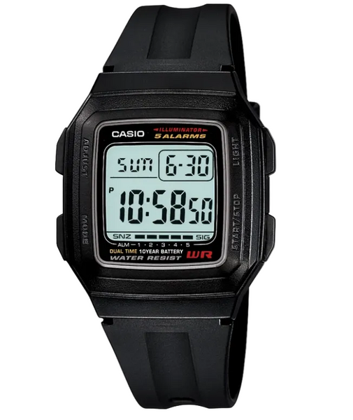 Casio - Digital Square Face Black