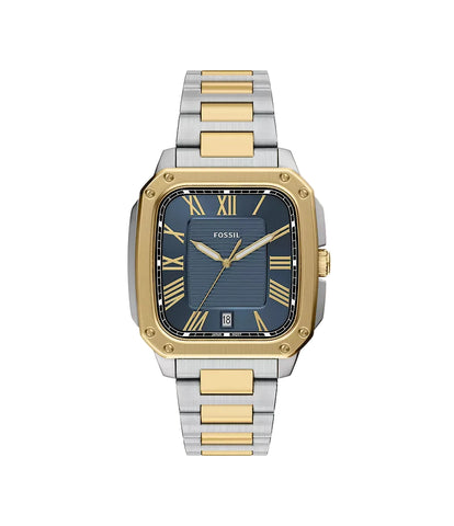 Fossil - Crosby Three-Hand Date Two-Tone Stainless Steel Watch
