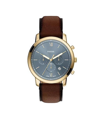 Fossil - Neutra Chronograph Brown Leather Watch