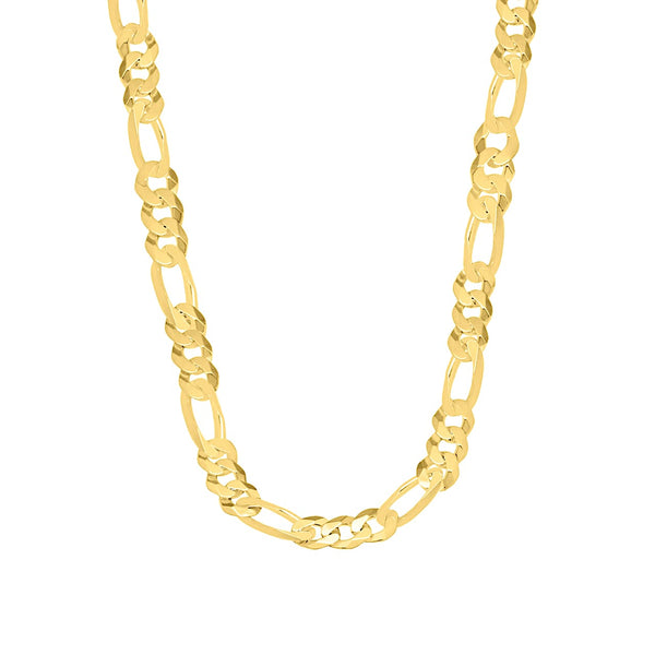 Brent Weatherall - 9ct Yellow Gold 120 Hollow Figaro Necklace