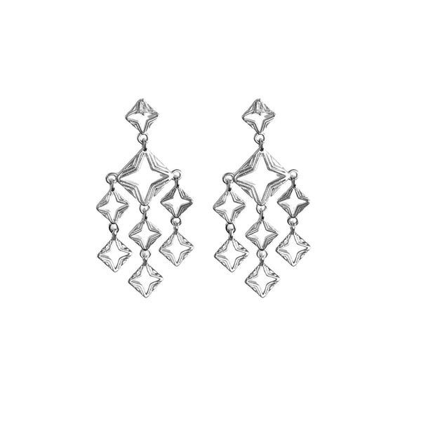 Lindi Kingi - Byzante Embrace Earrings  Silver