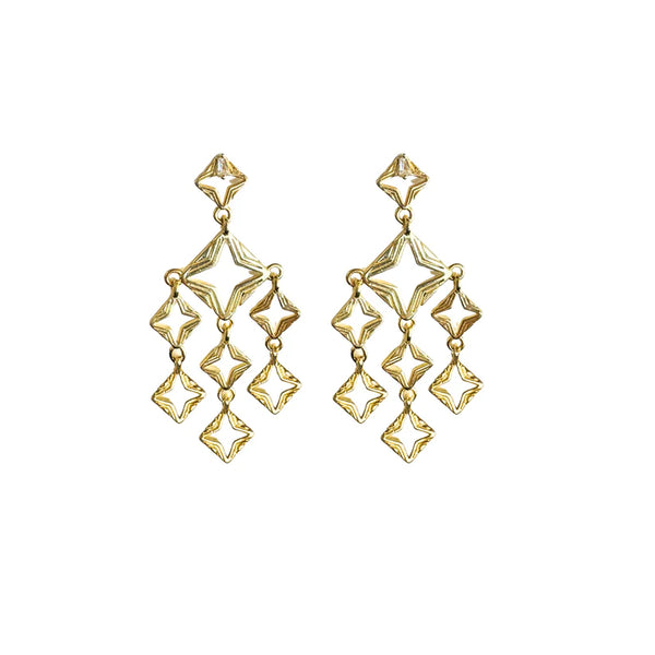 Lindi Kingi - Byzante Embrace Earrings  Gold