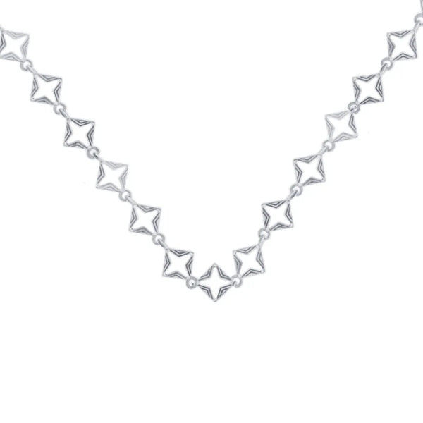 Lindi Kingi - Byzante Embrace Necklace Silver