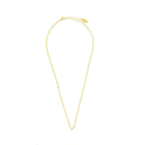 Georgini - Sweetheart Heart Chain Necklace - Gold Plate