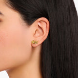 Thomas Sabo - True Romance Gold Plated Rose Studs