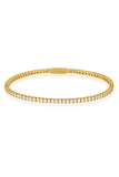 Georgini - Milestone White CZ 2mm Tennis Bracelet (17.5cm)
