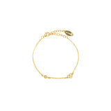 Diamonds by Georgini - Seven Natural Diamond Dotti Bracelet Gold