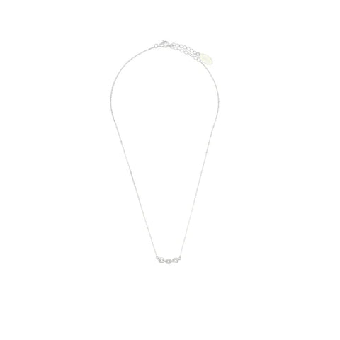 Diamonds by Georgini - Six Natural Diamond Link Pendant Silver