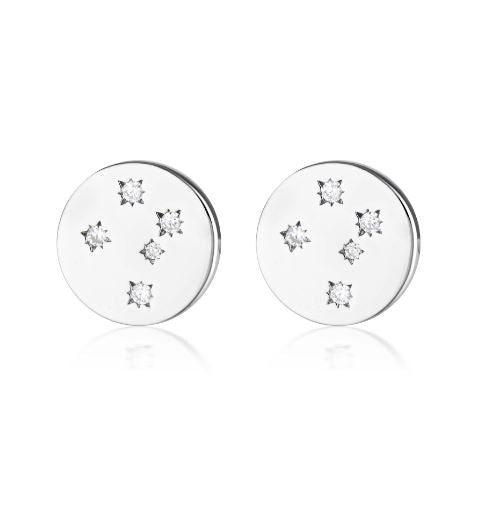 Georgini - Southern Cross Earrings Silver