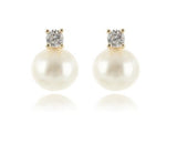 Georgini - Oceans Noosa Freshwater Pearl Earrings Gold