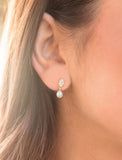 Georgini - Ocean Freshwater Pearl Earrings Gold