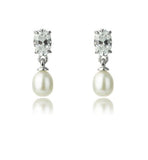 Georgini - Oceans Freshwater Pearl Earrings Silver