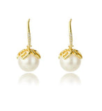 Georgini - Oceans Palm Cove Freshwater Pearl Earrings Gold