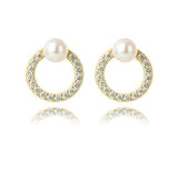 Georgini - Oceans Byron Fresh Water Pearl Earrings Gold