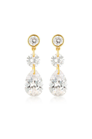 Georgini - Mirage Augusta Earrings Gold