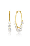 Georgini - Mirage Edith Hoop Earrings Gold Plate