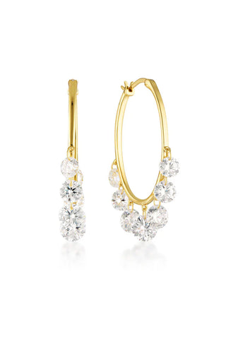 Georgini - Mirage Edith Hoop Earrings Gold Plate