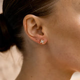 Georgini - Sydney Soiree Fairwater Mother of Pearl Gold Stud