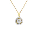 Brent Weatherall - 9ct Yellow Gold 0.15ct Diamond Pendant