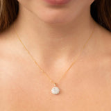 Brent Weatherall - 9ct Yellow Gold 0.15ct Diamond Pendant