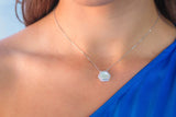 Georgini - Oceans Torquay Mother of Pearl Necklace Silver