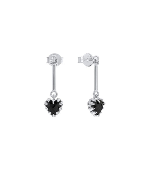 Stolen Girlfriends Club - Love Claw Bar Earrings Silver
