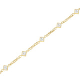 Rosefield Jewellery - Crystal Bracelet Gold Plated