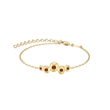 Rosefield Jewellery - Molten Pebble Bracelet Gold Plated