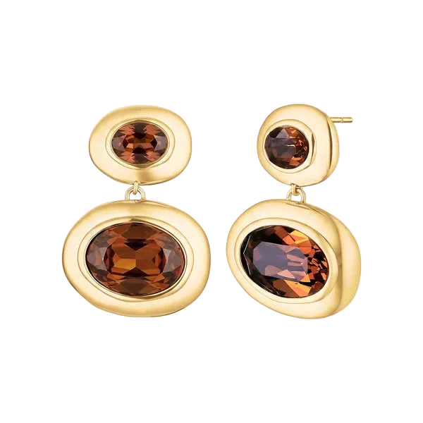 Rosefield Jewellery - Molten Long Earrings