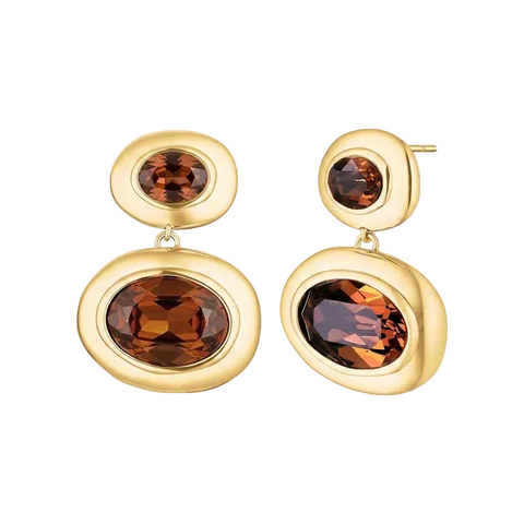 Rosefield Jewellery - Molten Long Earrings