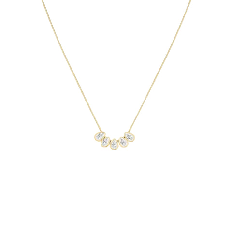Rosefield Jewellery - Drops Necklace Gold